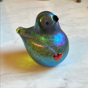 Orient & Flume Iridescent Bird Paperweight